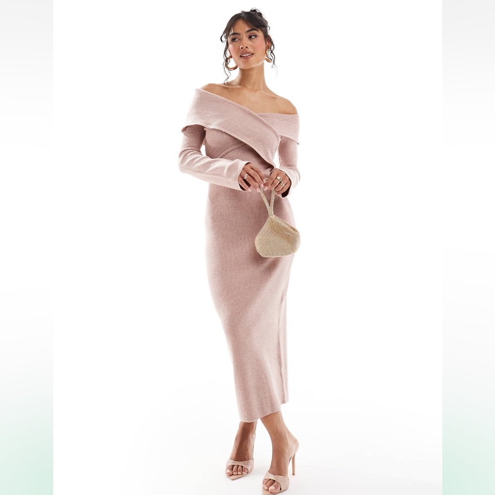 Pretty Lavish Knit Maxi Dresss